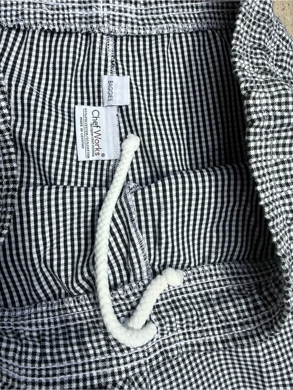 Chef Works lightweight gingham